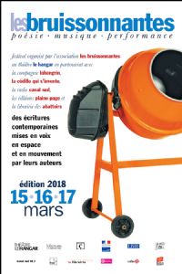 Festival Les Bruissonnantes // du 15 au 17 mars - théâtre Le Hangar. Du 15 au 17 mars 2018 à Toulouse. Haute-Garonne.  19H00
